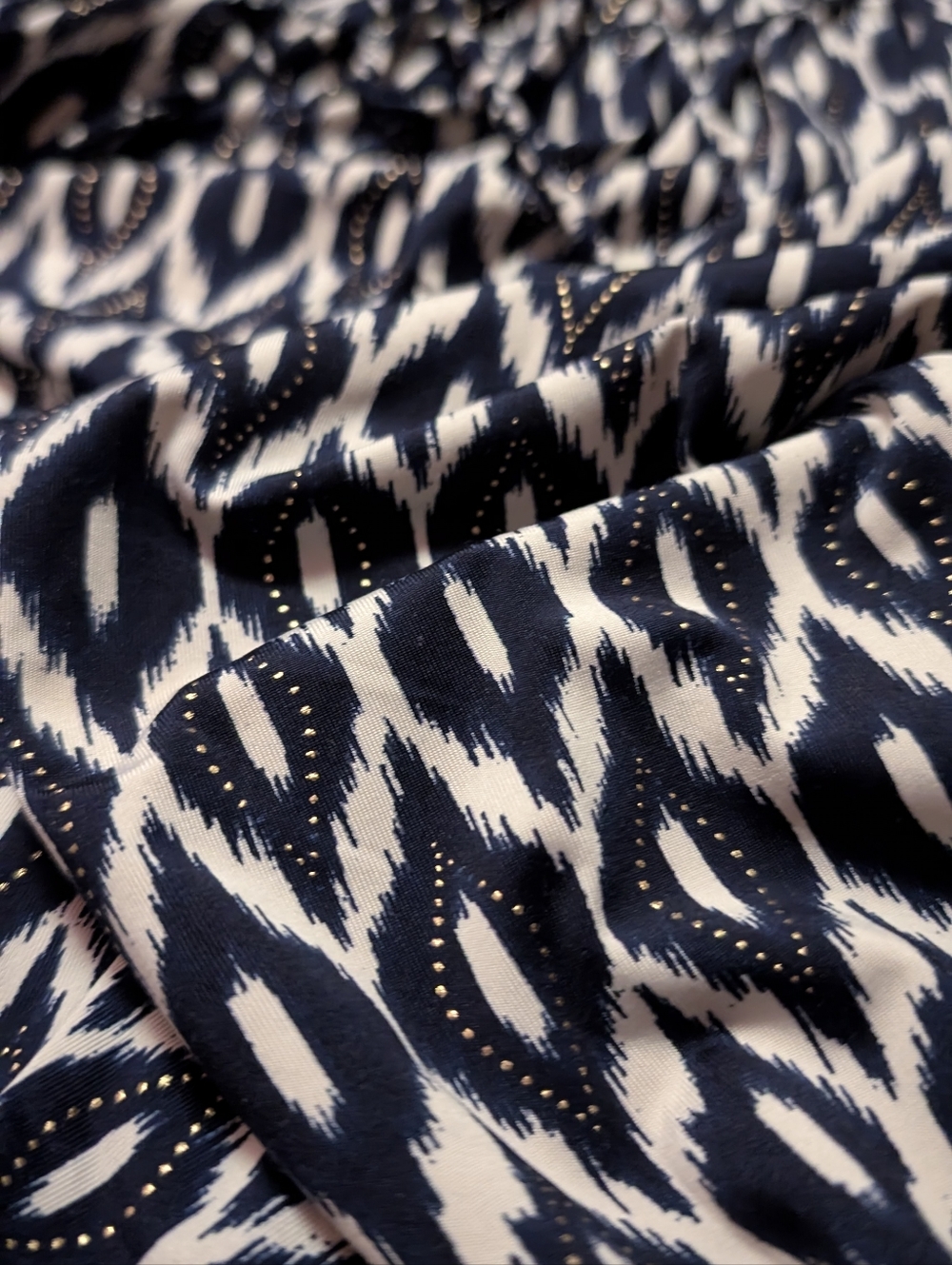 Design Lab Patterned Tapered Pants - Picture 4 of 6